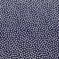 Preview: Baumwolle Dotty Dunkelblau/Weiß by Swafing